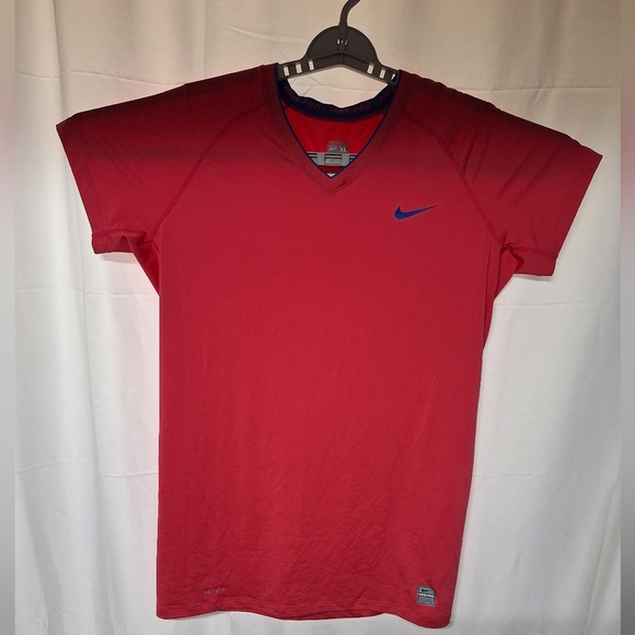 Nike Woman's V-Neck Shirt - Picture 1 of 8